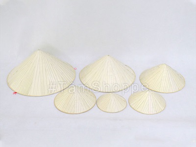 Nón lá trang trí hàng đẹp nhiều cỡ NON-T-01